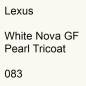 Preview: Lexus, White Nova GF Pearl Tricoat, 083.